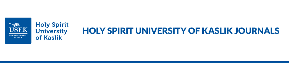 Holy Spirit University of Kaslik Journals